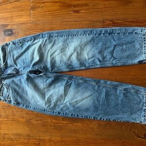 BDG Blue Relaxed Denim Jeans with Lived-In Look